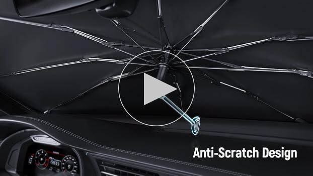 Amazon.com: Lamicall Car Windshield Sunshade Umbrella – 5
